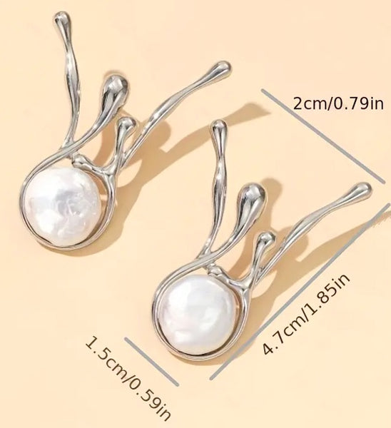 Art Decor pearls Earrings