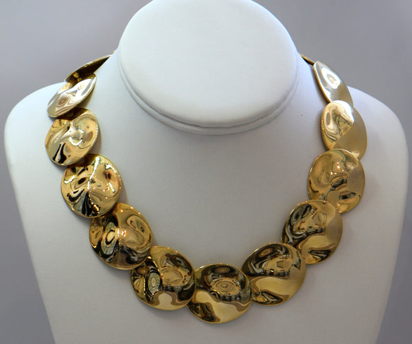 Gold and bold necklace