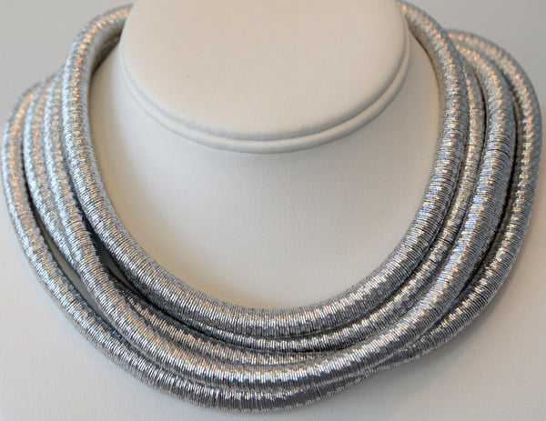 Heftsi Silver Cable Necklace